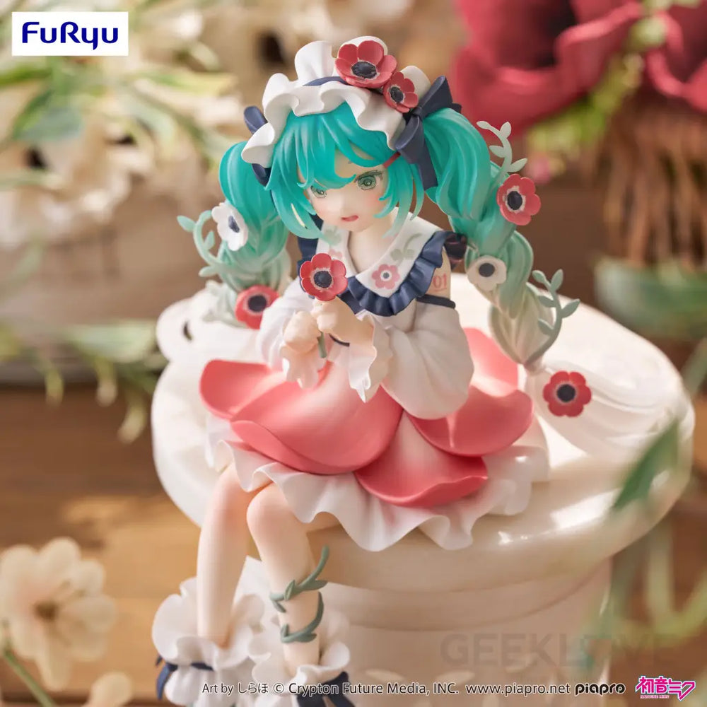 Hatsune Miku Noodle Stopper Figure Flower Fairy Anemone Prize