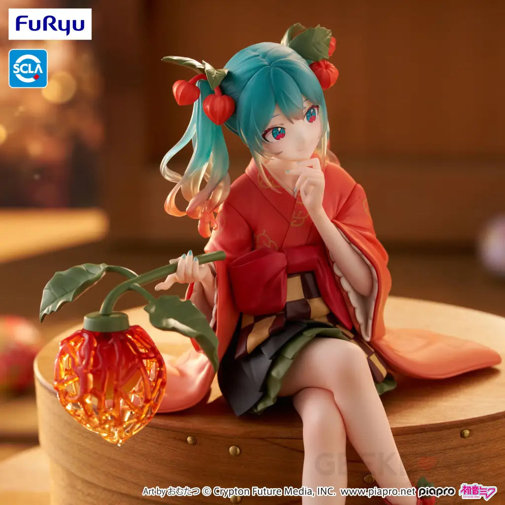 Hatsune Miku Noodle Stopper Figure Flower Fairy Winter Cherry Prize Figure