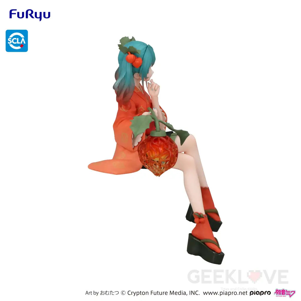 Hatsune Miku Noodle Stopper Figure Flower Fairy Winter Cherry Prize Figure