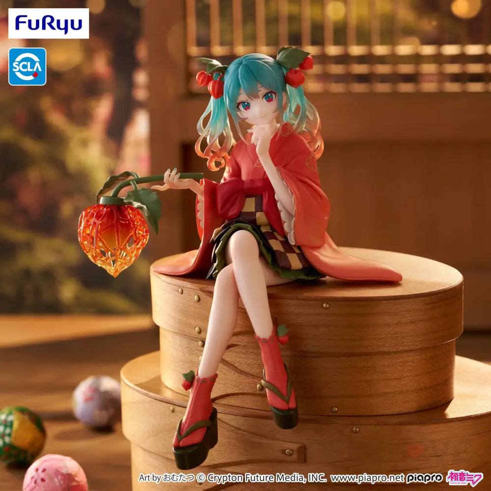 Hatsune Miku Noodle Stopper Figure Flower Fairy Winter Cherry Prize Figure