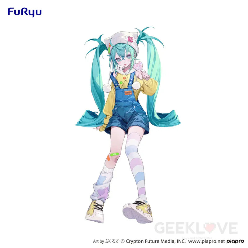 Hatsune Miku Noodle Stopper Figure Lollipop