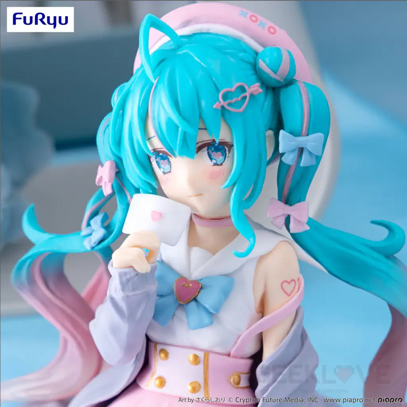 Hatsune Miku Noodle Stopper Figure Love Sailor Grey Color ver.