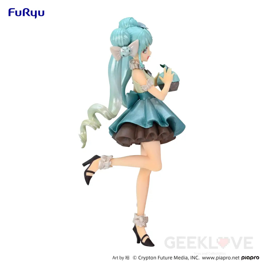 Hatsune Miku Sweetsweets Series Figure Chocolate Mint Pearl Color Prize