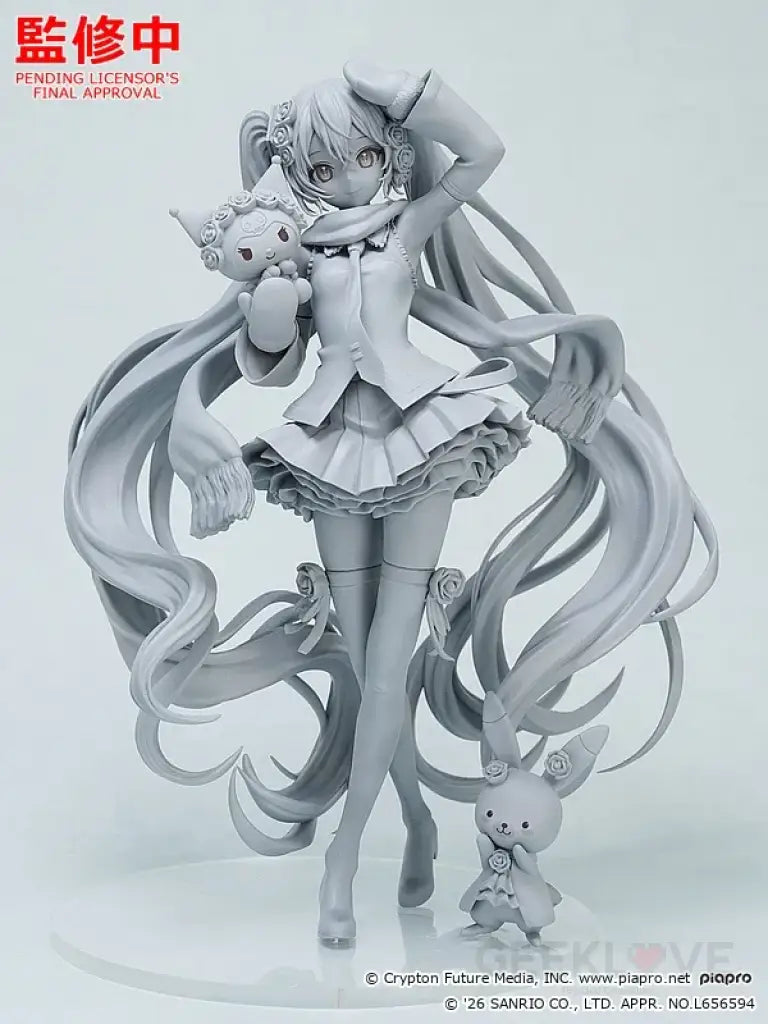Hatsune Miku x Kuromi - Snow Miku x Kuromi Scale Figure