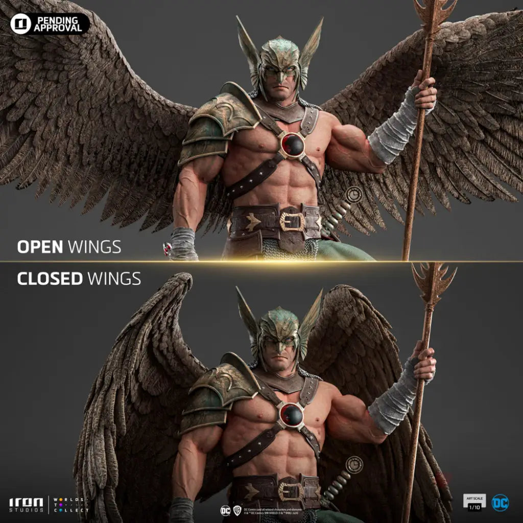 Hawkman 10Th Anniversary Art Scale 1/10 Figure