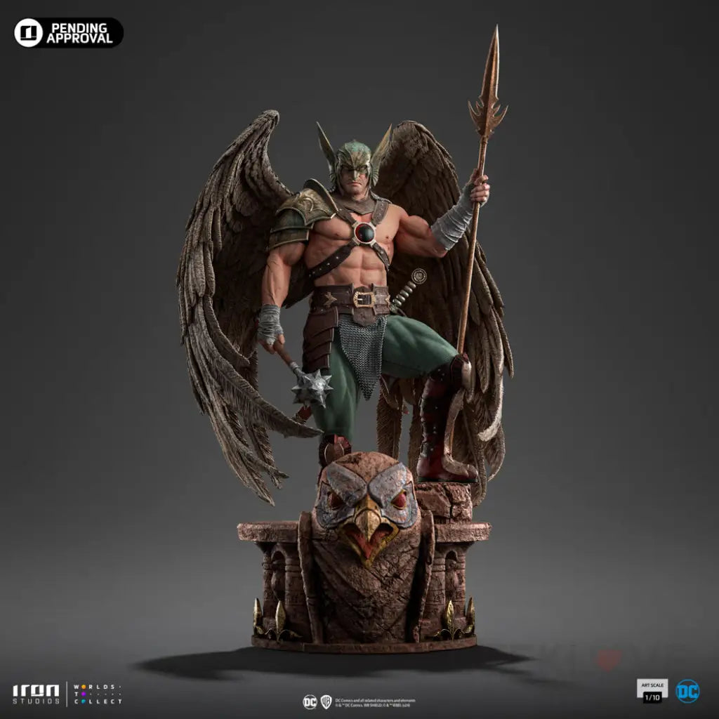 Hawkman 10Th Anniversary Art Scale 1/10 Figure