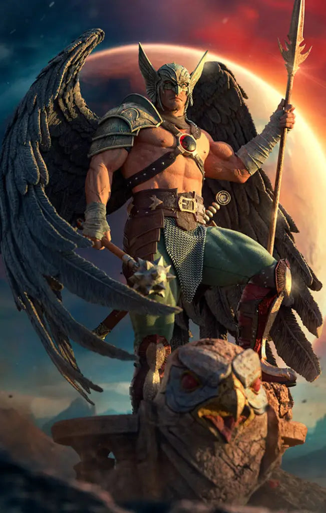 Hawkman 10Th Anniversary Art Scale 1/10 Figure