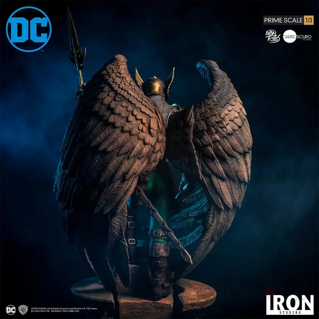 Hawkman Prime Scale 1/3 - DC Comics Series 4 by Ivan Reis OPEN and CLOSED WINGS Version - GeekLoveph