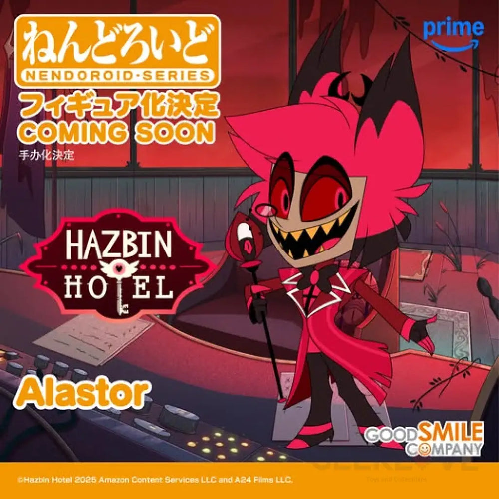 Hazbin Hotel Nendoroid Alastor Early Access: Reserve Now, Pay Later Nendoroid