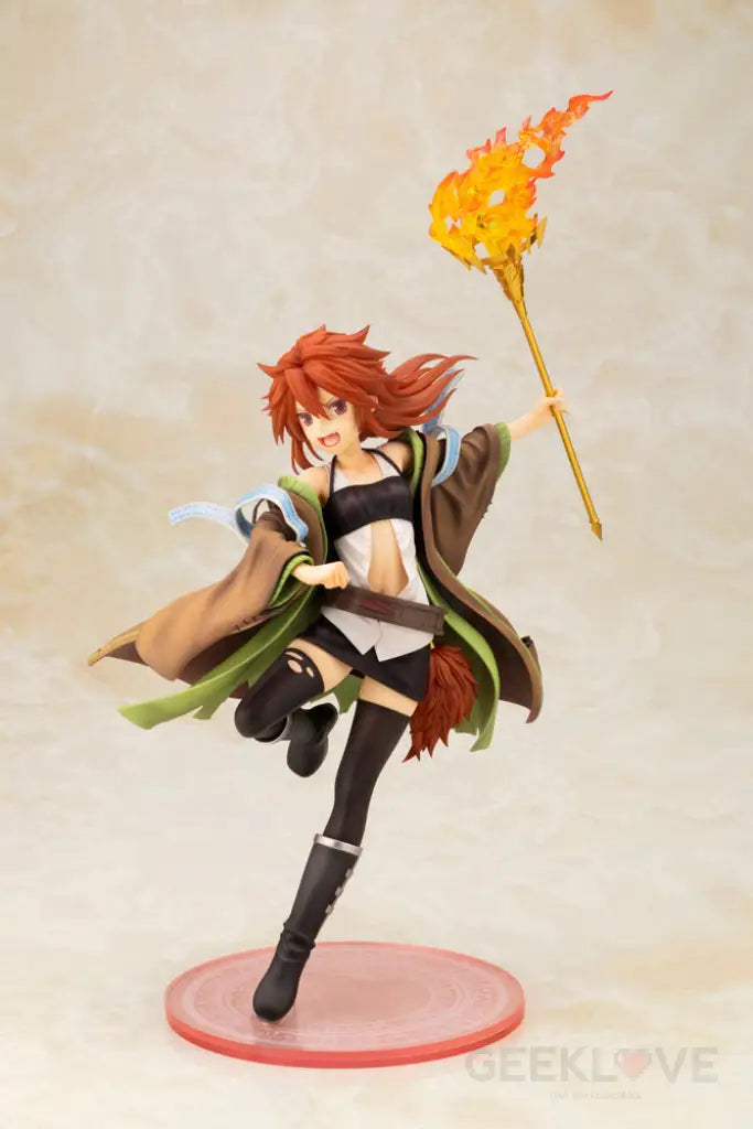 Hiita The Fire Charmer/Yu-Gi-Oh! Card Game Monster Figure Collection With Bonus Part Scale