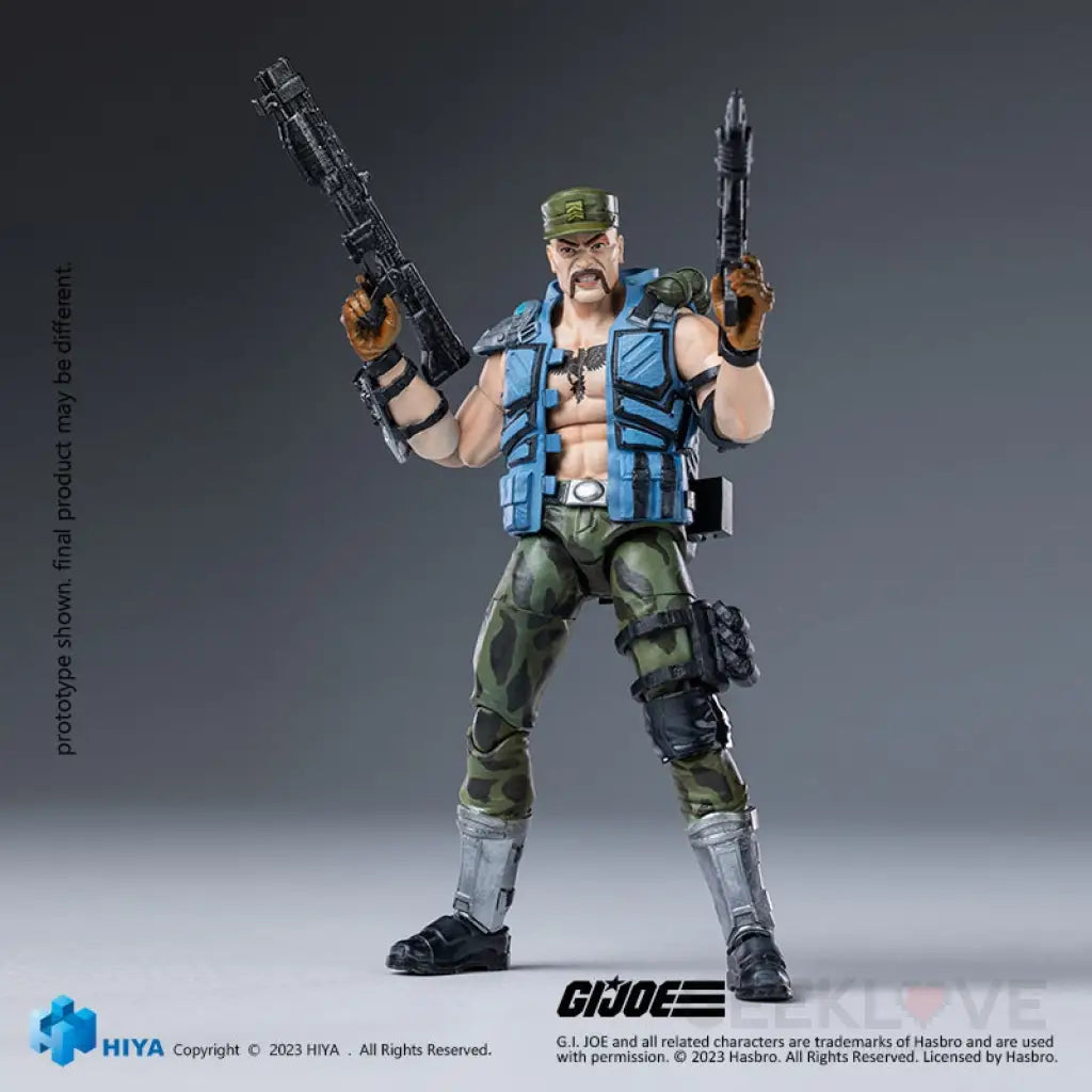 Hiya Gi Joe Gung Ho Action Figure