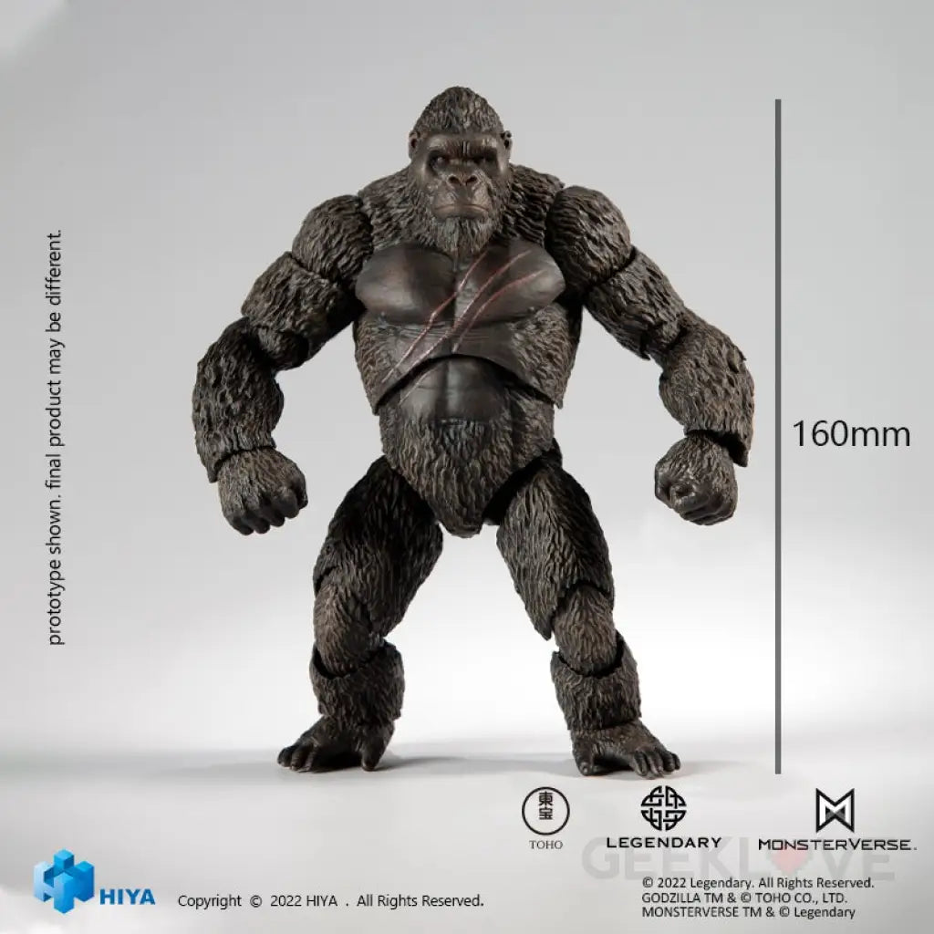 Hiya Toys Exquisite Mini Series Godzilla Vs Kong: Kong Preorder