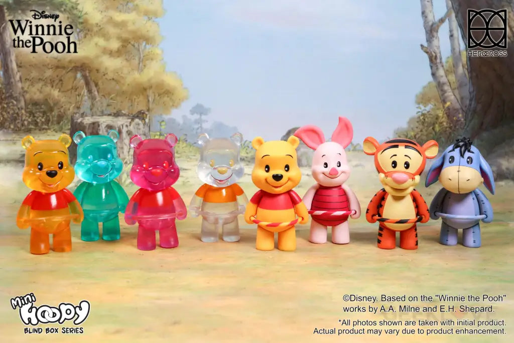 Hoopy Series 1-Winnie The Pooh & Friends Blind Box Of 8 Preorder