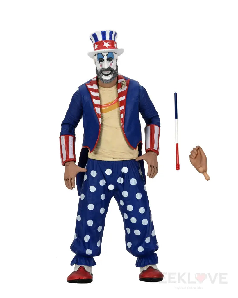 House Of 1000 Corpses Captain Spaulding (Tailcoat) 20Th Anniversary Figure Action