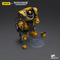 Imperial Fists Legion Cataphractii Terminator Squad With Heavy Flamer Action Figure