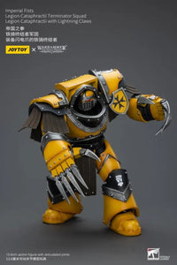 Imperial Fists Legion Cataphractii Terminator Squad With Lightning Claws Action Figure