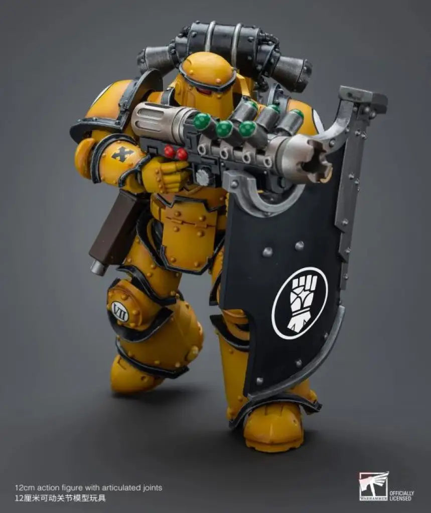 Imperial Fists Legion Mkiii Breacher Squad With Graviton Gun Action Figure