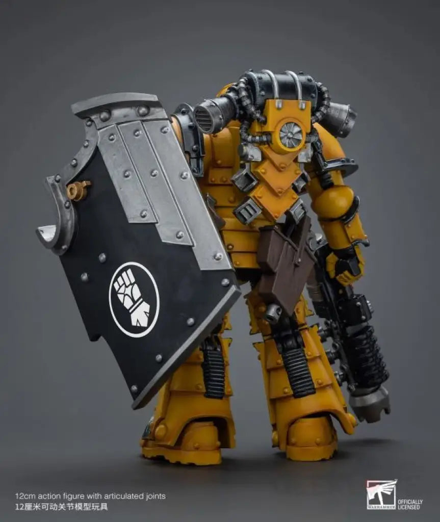 Imperial Fists Legion Mkiii Breacher Squad With Graviton Gun Action Figure