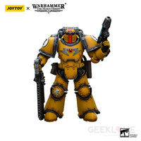 Imperial Fists Legion Mkiii Despoiler Squad Sergeant With Plasma Pistol Action Figure