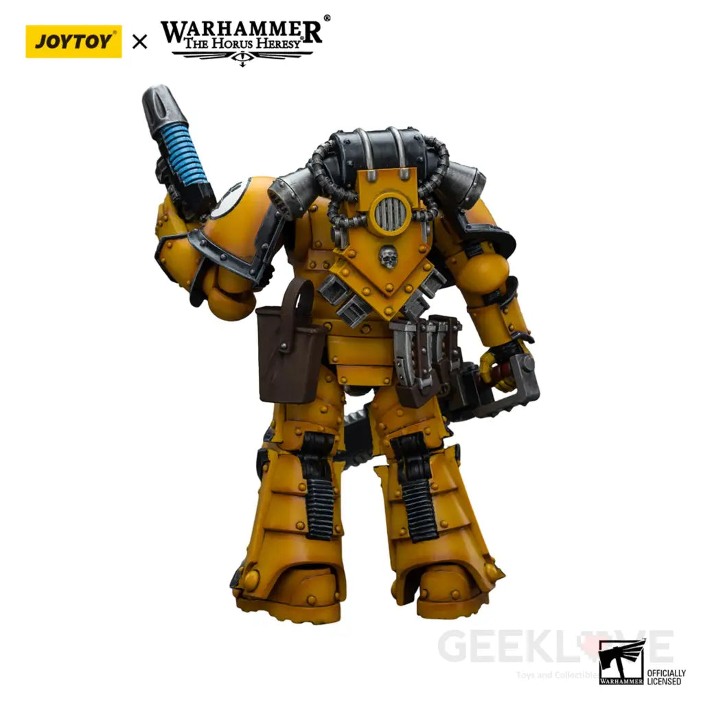 Imperial Fists Legion Mkiii Despoiler Squad Sergeant With Plasma Pistol Action Figure