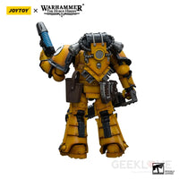 Imperial Fists Legion Mkiii Despoiler Squad Sergeant With Plasma Pistol Action Figure