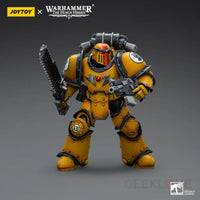 Imperial Fists Legion Mkiii Despoiler Squad Sergeant With Plasma Pistol Action Figure