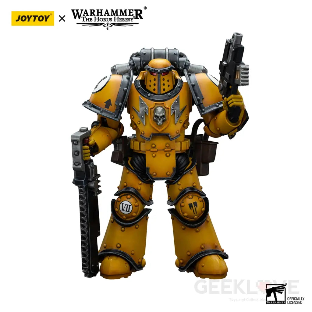 Imperial Fists Legion Mkiii Despoiler Squad With Chainsword Action Figure