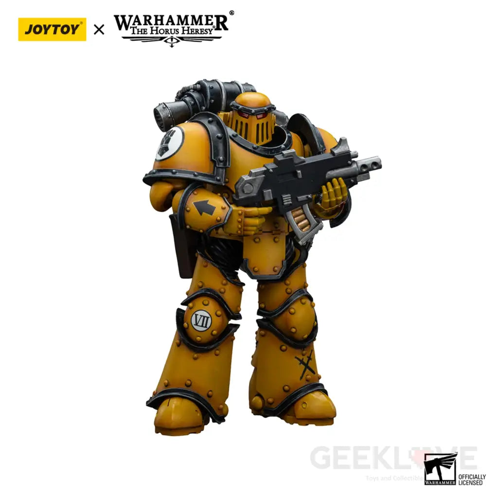 Imperial Fists Legion Mkiii Tactical Squad Legionary With Bolter Action Figure