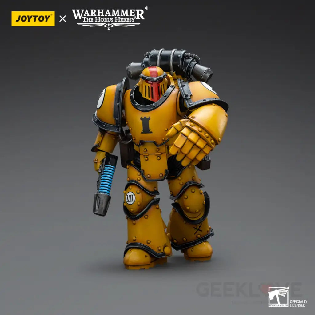 Imperial Fists Legion Mkiii Tactical Squad Sergeant With Power Fist Action Figure