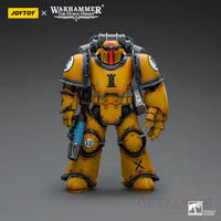 Imperial Fists Legion Mkiii Tactical Squad Sergeant With Power Fist Action Figure