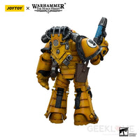 Imperial Fists Legion Mkiii Tactical Squad Sergeant With Power Fist Action Figure