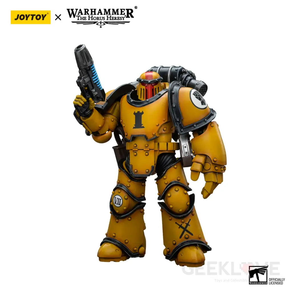 Imperial Fists Legion Mkiii Tactical Squad Sergeant With Power Fist Action Figure