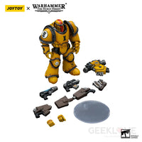 Imperial Fists Legion Mkiii Tactical Squad Sergeant With Power Fist Action Figure