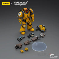 Imperial Fists Legion Mkiii Tactical Squad Sergeant With Power Fist Action Figure