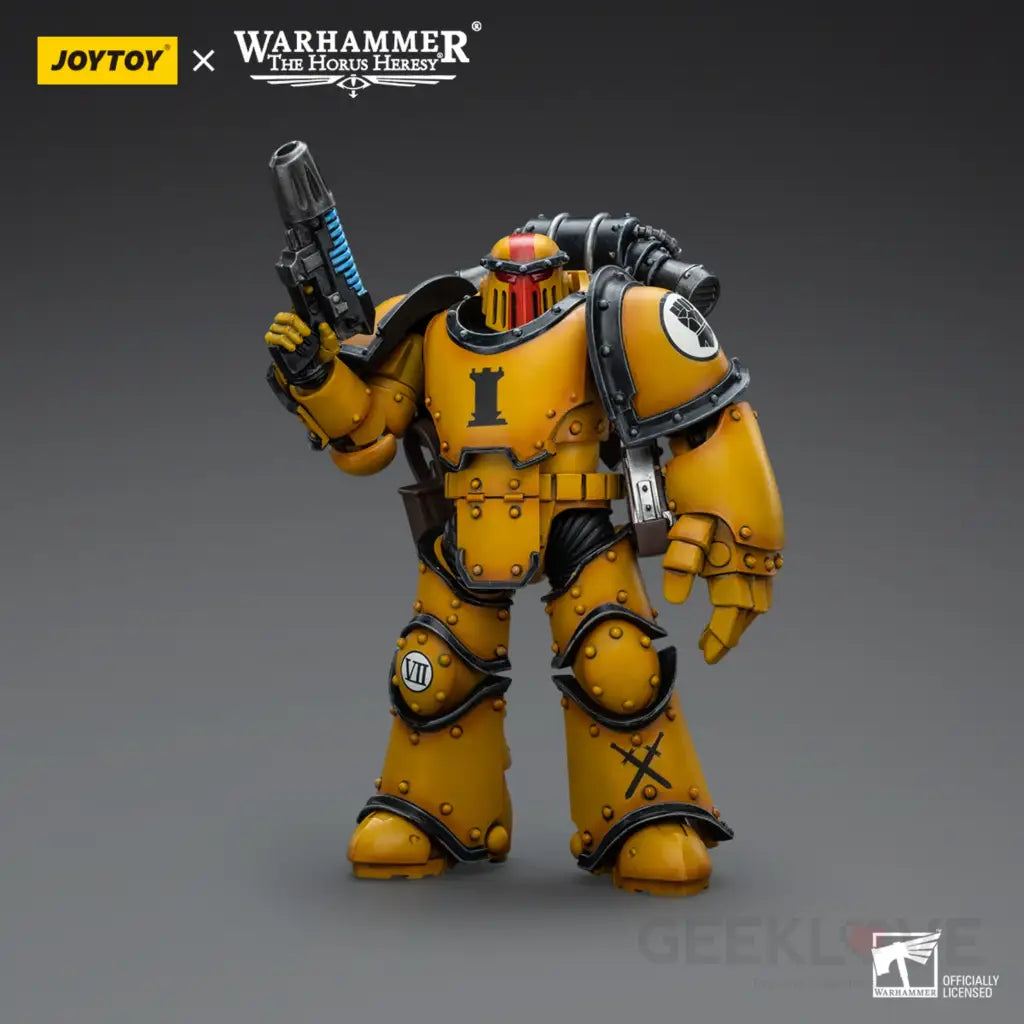 Imperial Fists Legion Mkiii Tactical Squad Sergeant With Power Fist Action Figure