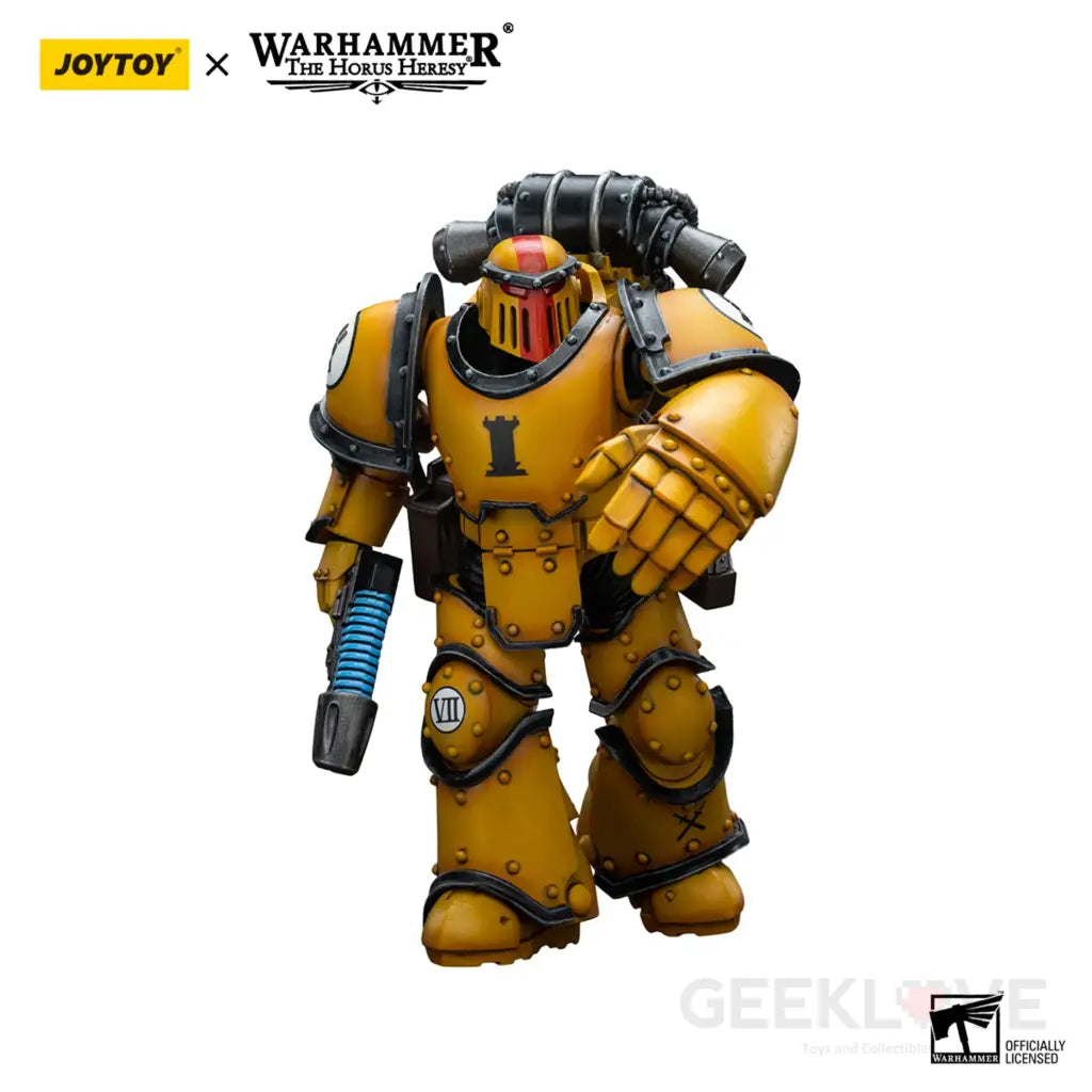 Imperial Fists Legion Mkiii Tactical Squad Sergeant With Power Fist Action Figure