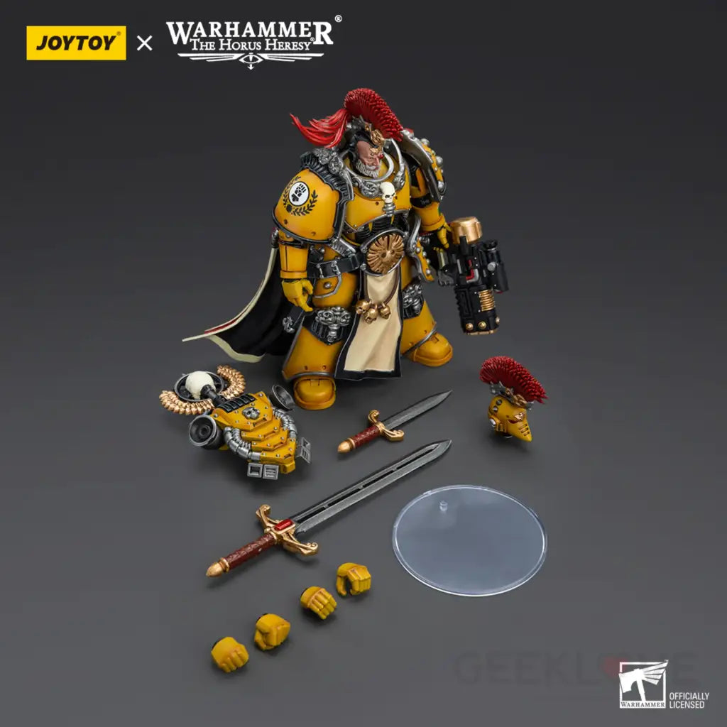 Imperial Fists Legion Praetor With Power Sword Action Figure