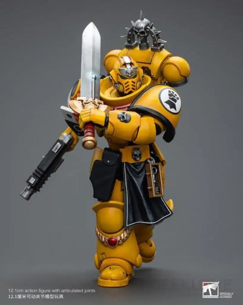 Imperial Fists Lieutenant With Power Sword Action Figure