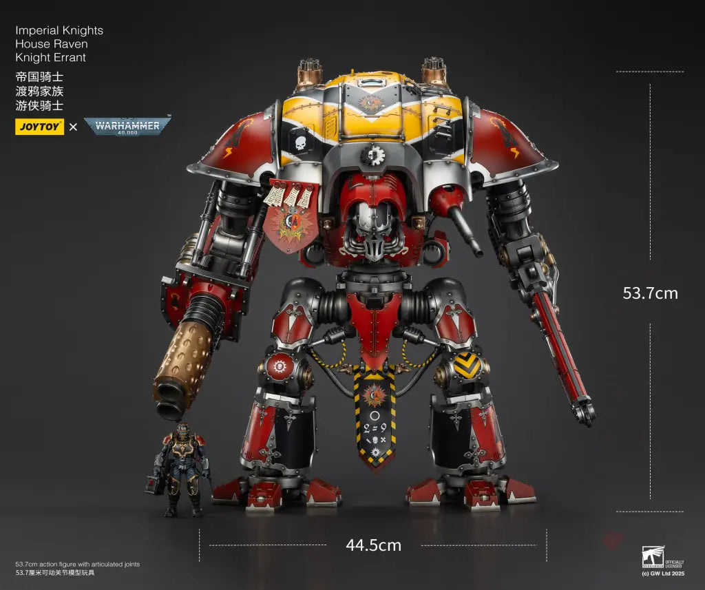 Imperial Knights House Raven Knight Errant Action Figure