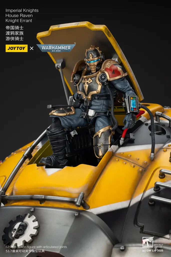 Imperial Knights House Raven Knight Errant Action Figure