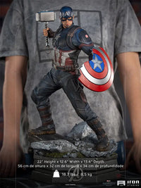 Infinity Saga Legacy Replica Captain America 1/4 Scale Statue - GeekLoveph