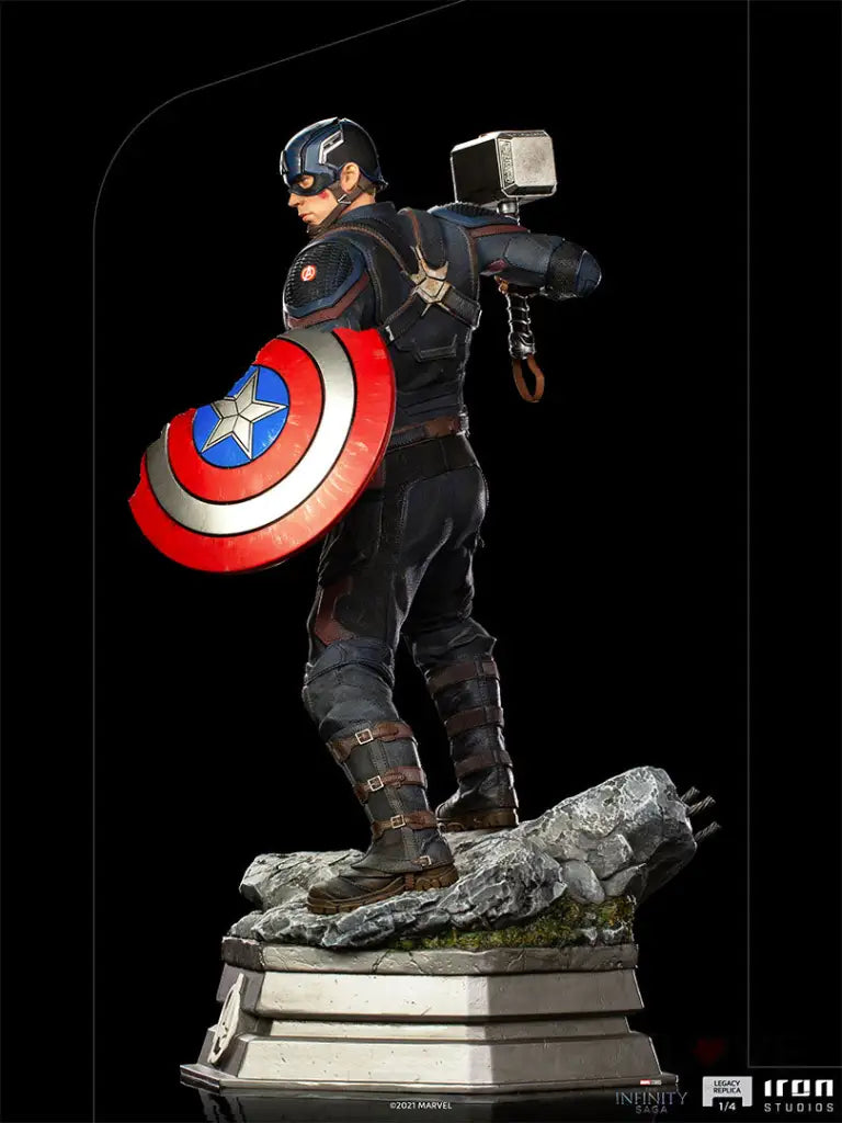 Infinity Saga Legacy Replica Captain America 1/4 Scale Statue - GeekLoveph
