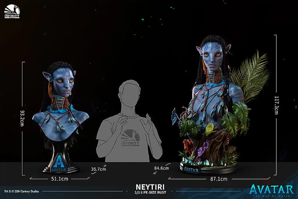 Infinity Studio Avatar The Way Of Water Neytiri Life Size Bust (Premium)