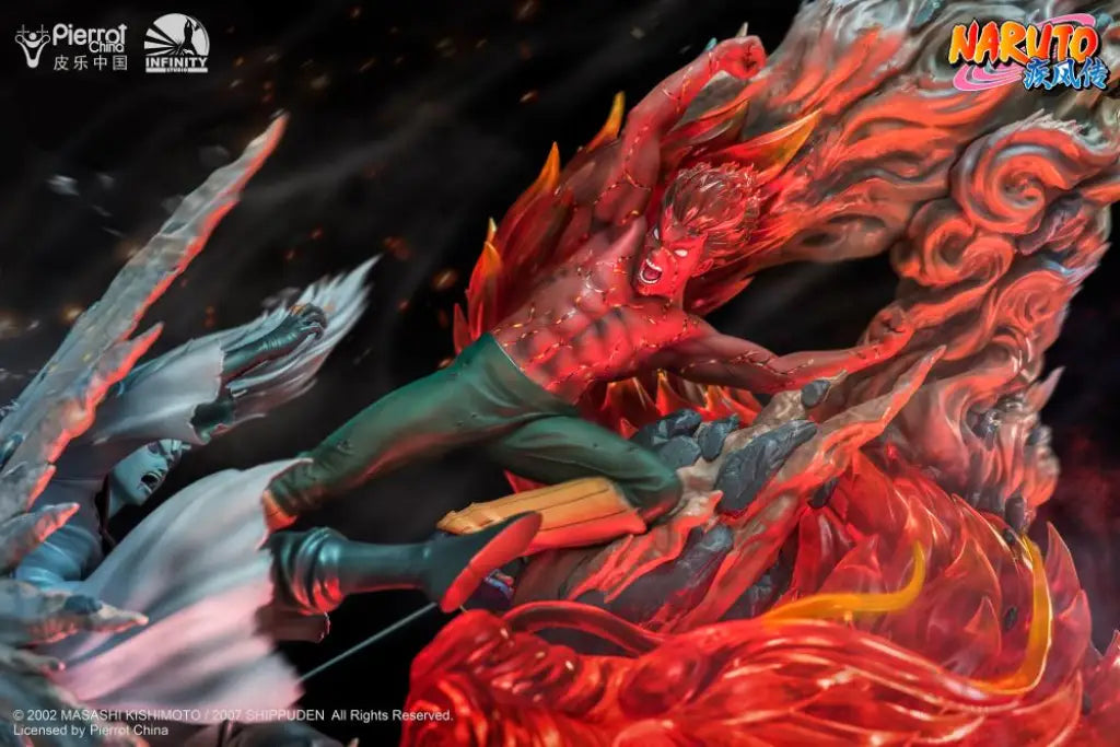 Infinity Studio - Naruto: Shippuden Might Guy Vs. Uchiha Madara Limited Edition Statue - GeekLoveph