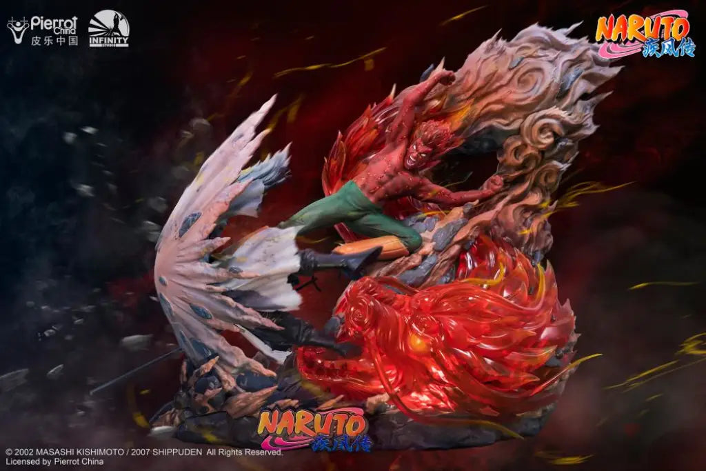 Infinity Studio - Naruto: Shippuden Might Guy Vs. Uchiha Madara Limited Edition Statue - GeekLoveph