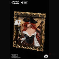 Infinity Studio X League Of Legends The Bounty Hunter Miss Fortune 3D Frame Deposit Preorder