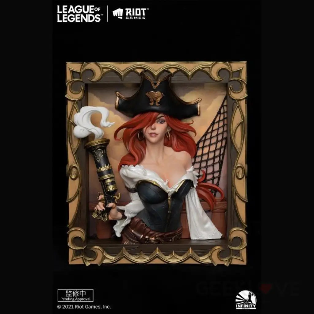 Infinity Studio X League Of Legends The Bounty Hunter Miss Fortune 3D Frame Preorder