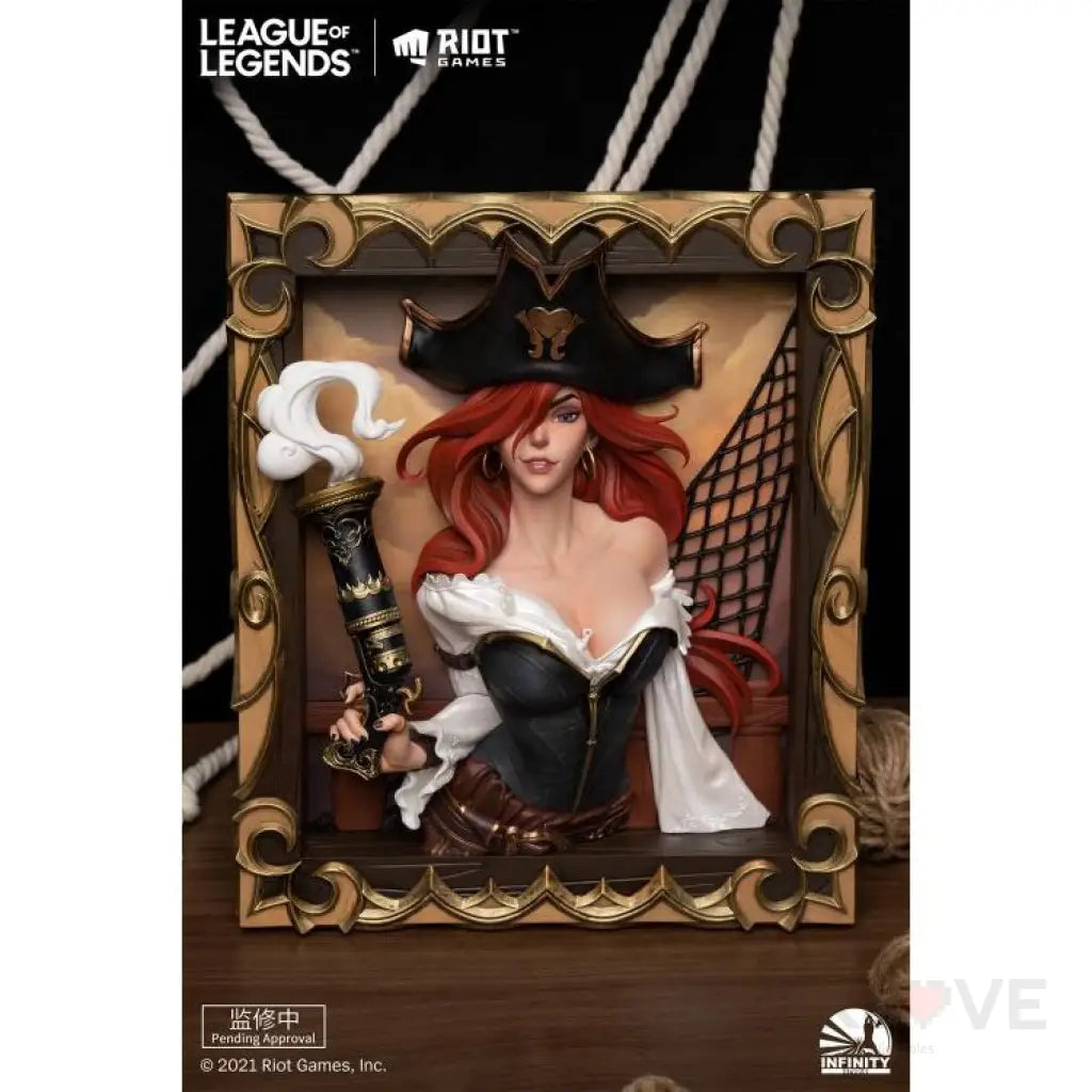 Infinity Studio X League Of Legends The Bounty Hunter Miss Fortune 3D Frame Preorder