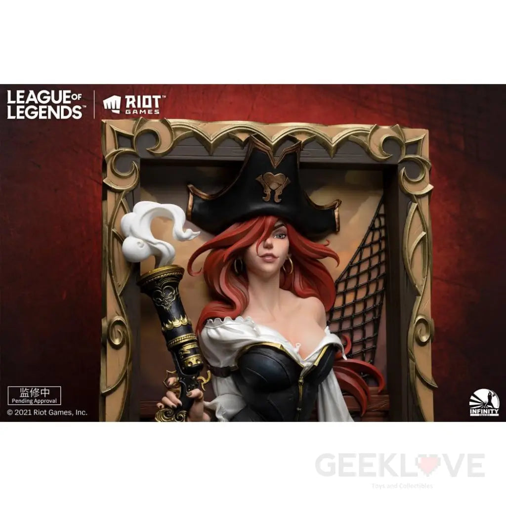 Infinity Studio X League Of Legends The Bounty Hunter Miss Fortune 3D Frame Preorder