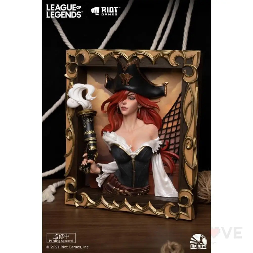 Infinity Studio X League Of Legends The Bounty Hunter Miss Fortune 3D Frame Preorder